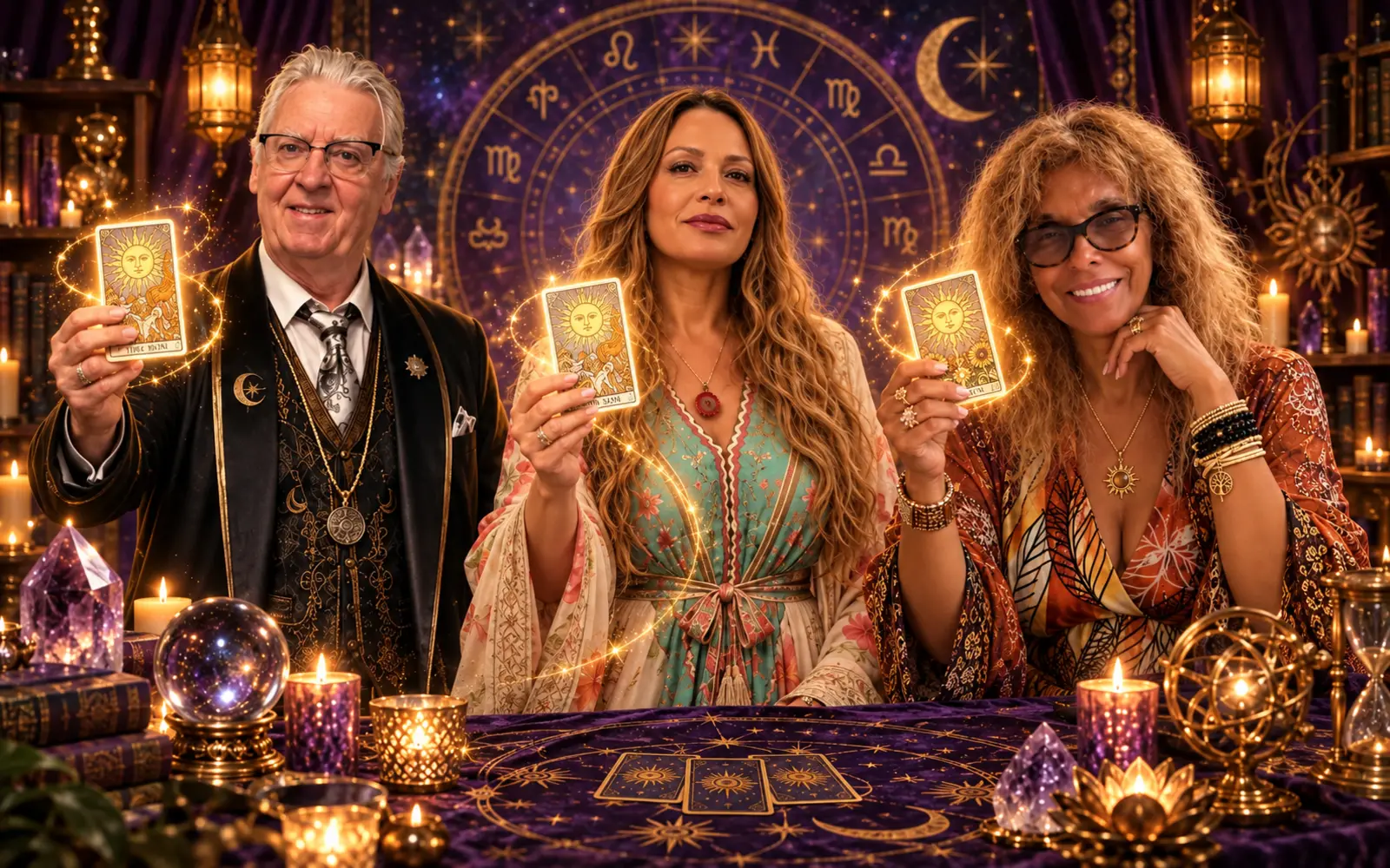 Bruce, Celia, and Dayse — Clairvoyant Eternity Readers